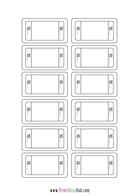 sample raffle ticket template free|printable blank raffle tickets.